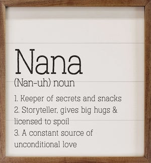 Nana Definition White